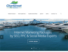 Tablet Screenshot of charternetwebsolutions.com